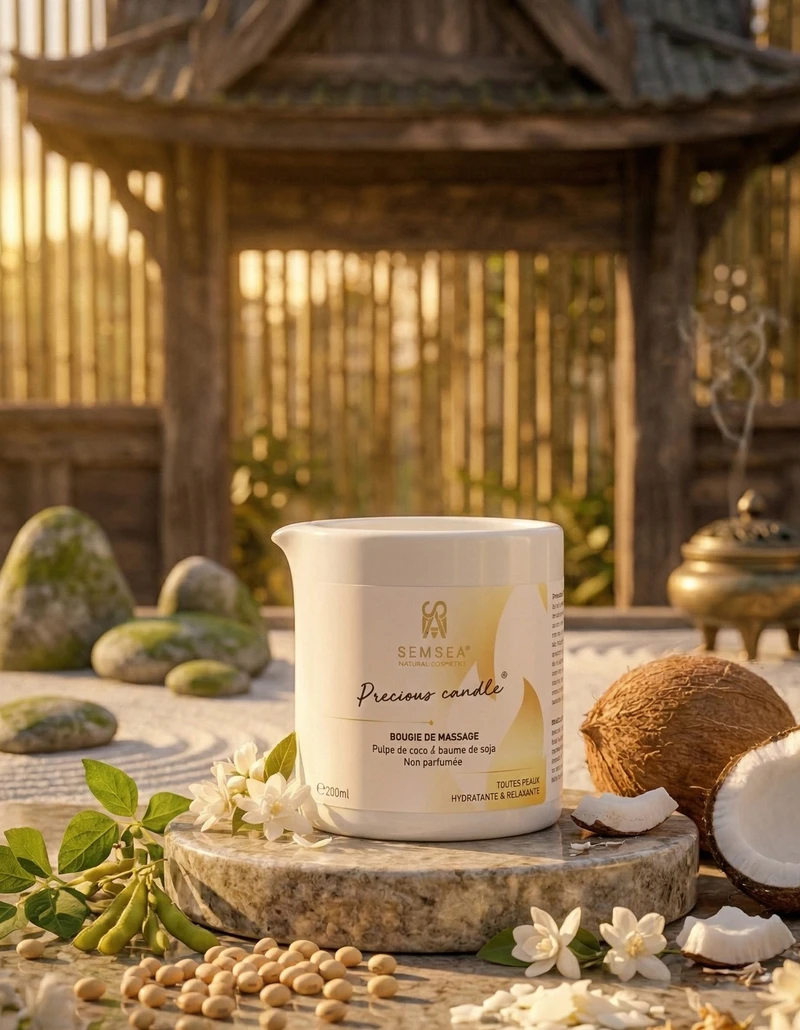 Precious candle — Bougie de massage